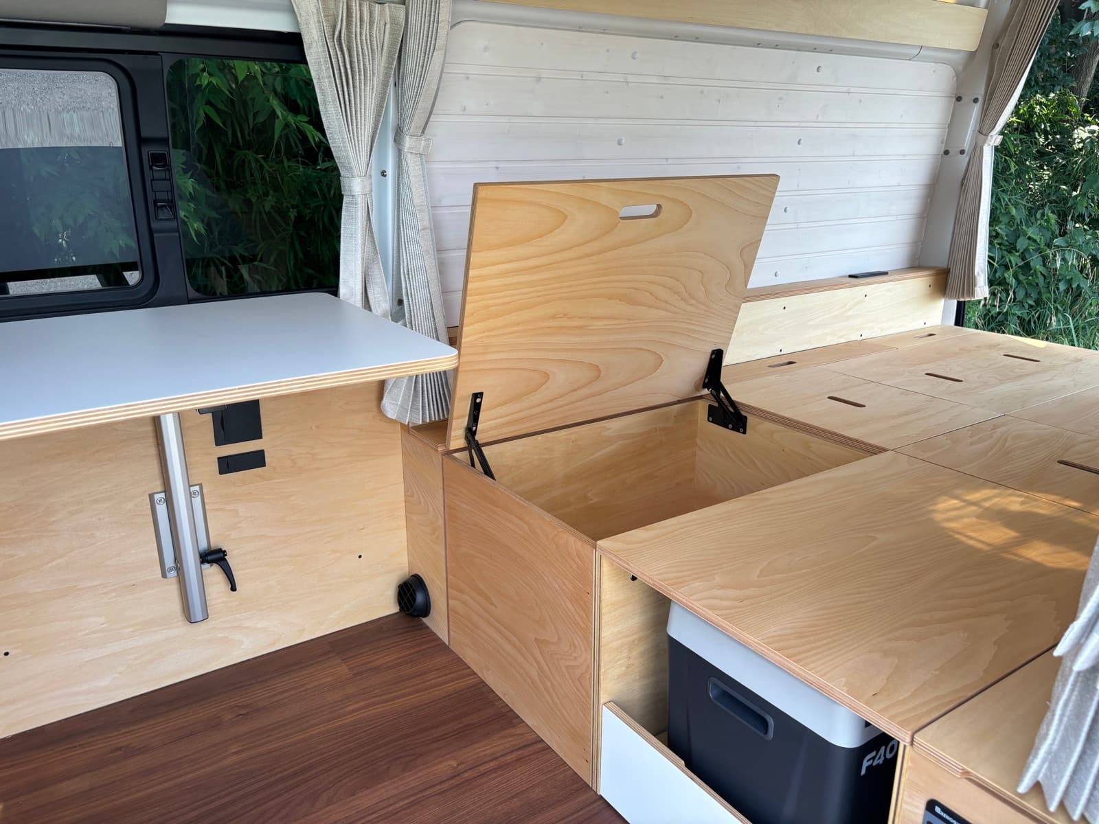 MANA under-bench storage